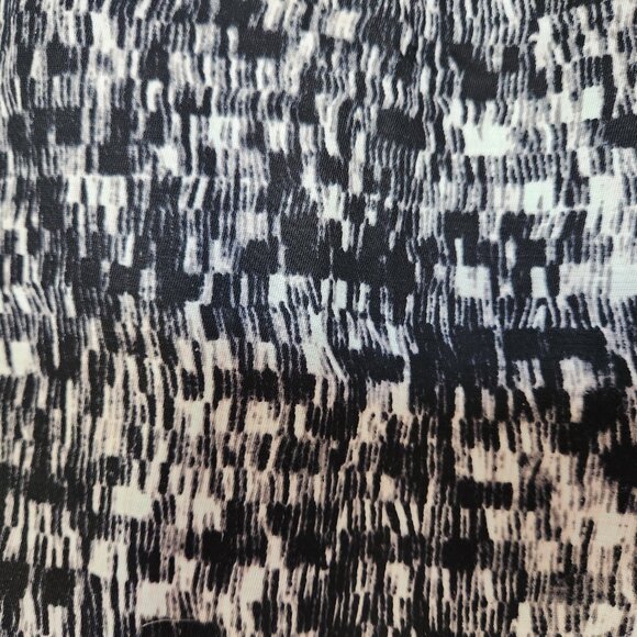 BANANA REPUBLIC WOMENS SKIRT SZ 4 BLACK AND PALE PINK LINEN AND VISCOSE A LINE - Picture 4 of 11